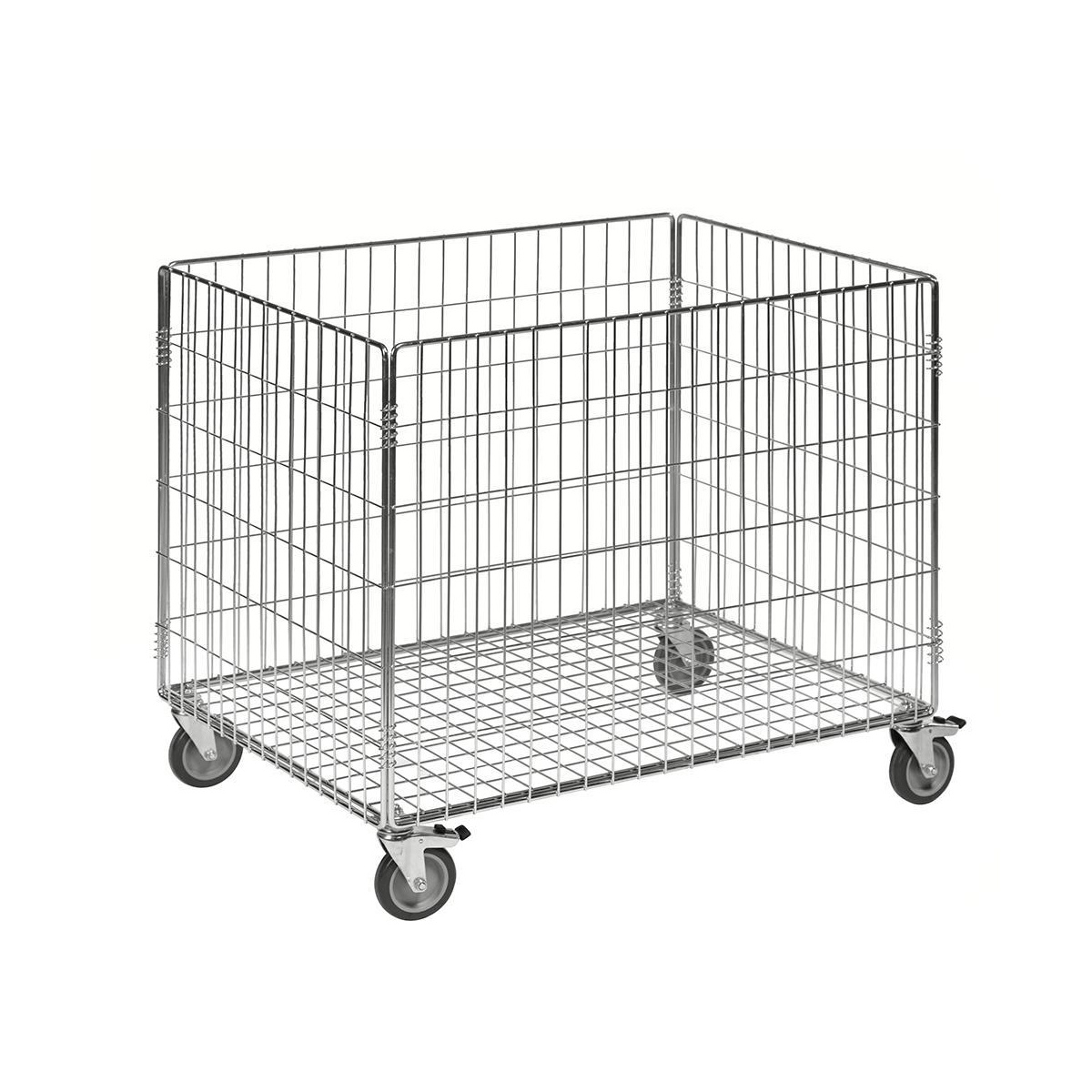 Gitterwagen/Kastenwagen – 100 kg Tragfähigkeit, verzinkt